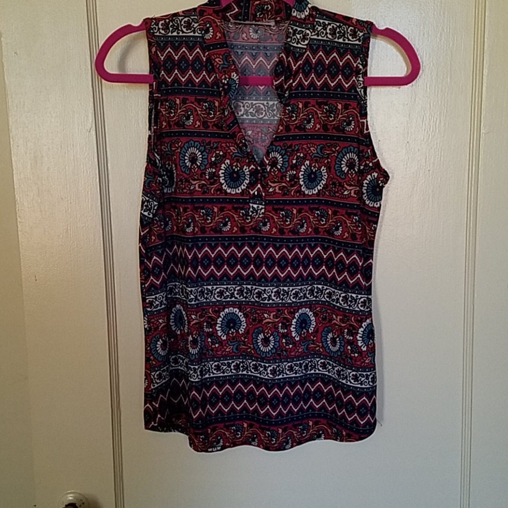 Colorful tank for summer